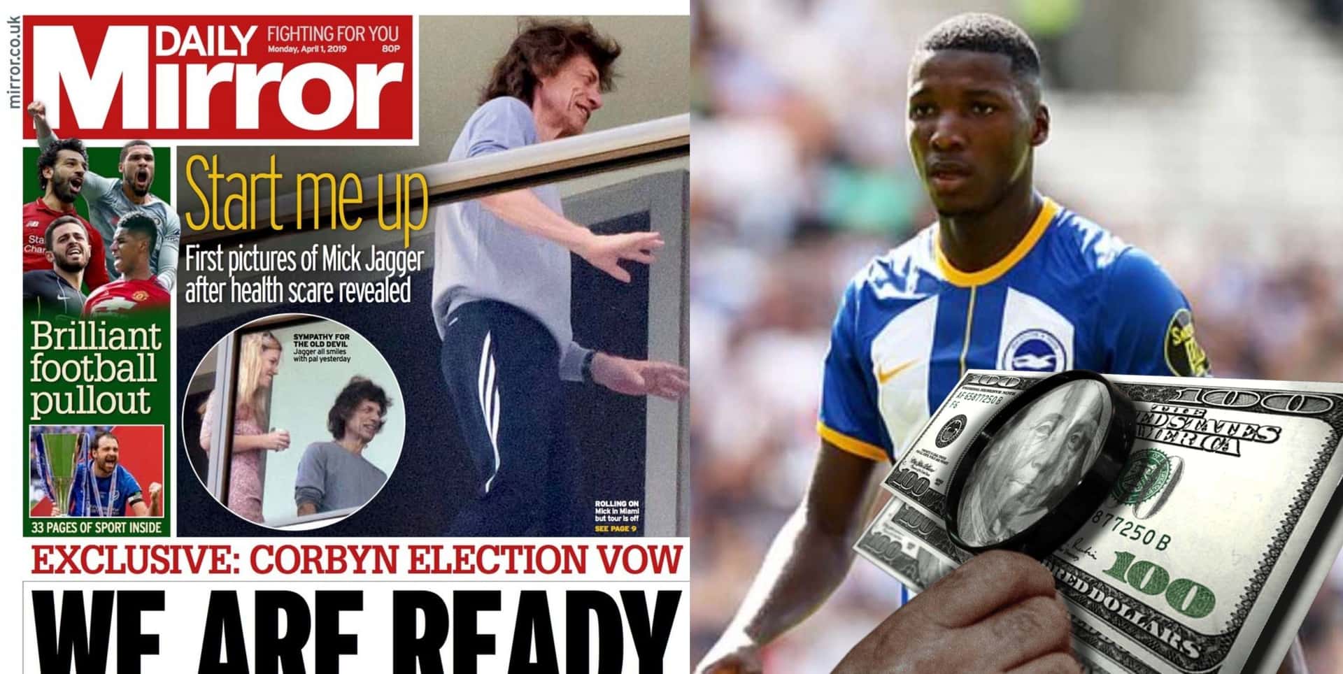 El diario inglés The Mirror confesó la fortuna que pedirá el Brighton por Moisés Caicedo