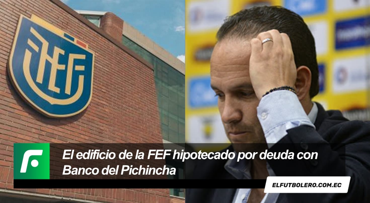 El directivo de la Ecuafútbol explicó que debido a una deuda de extrema urgencia, se tuvo que poner en prenda a la edificación
