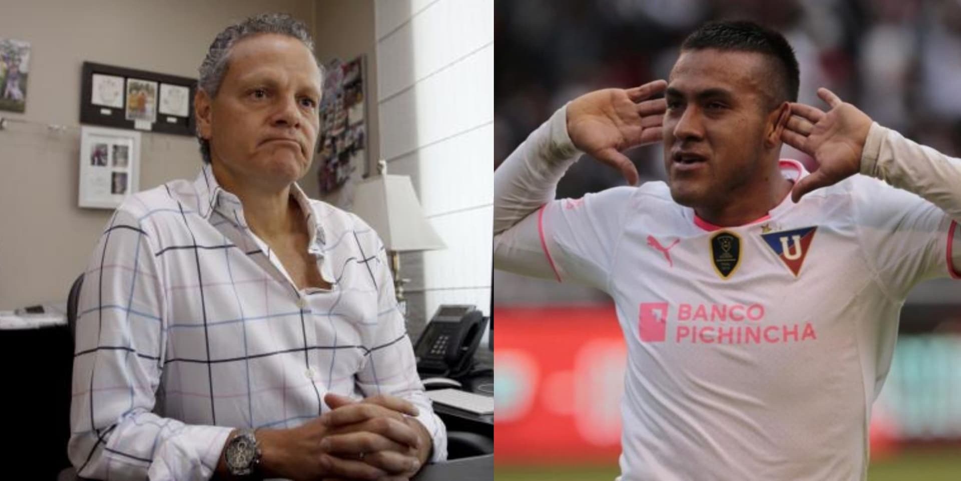 El directivo de Liga de Quito habló sobre la situación de Andrés Chicaiza