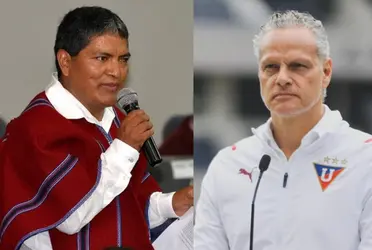 El directivo de Mushuc Runa se sintió perjudicado por Liga de Quito