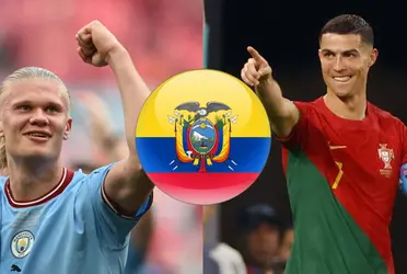 El ecuatoriano al que compararon con Cristiano Ronaldo y Erling Haaland