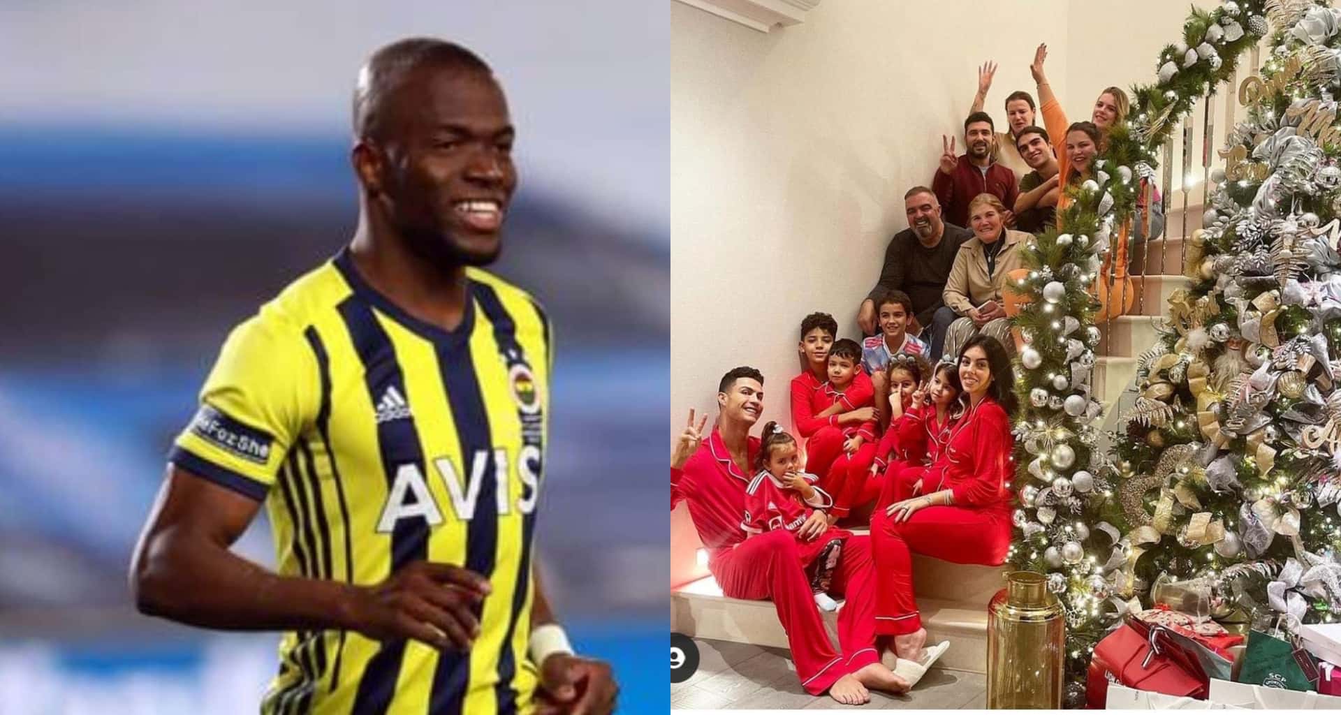 El ecuatoriano celebró junto a su familia la Navidad y llamó la atención cómo festejó
