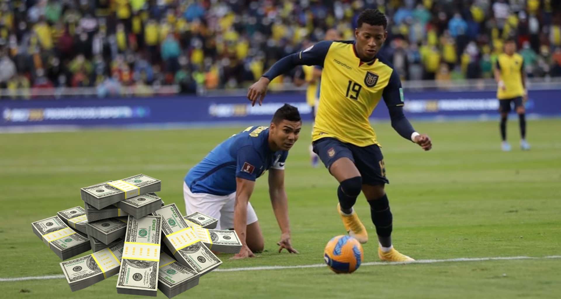 El ecuatoriano demostró que está en la élite del fútbol mundial, en el partido contra Brasil dejó en el suelo a unos cuantos brasileños que valen millones