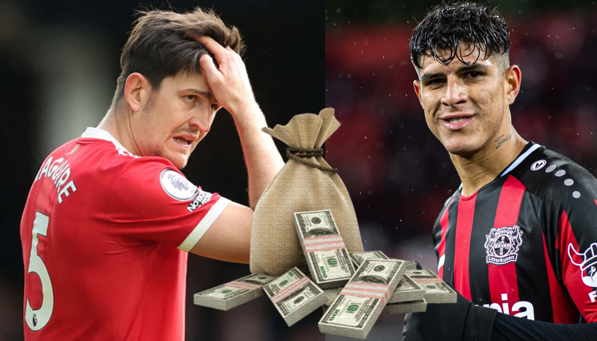 El ecuatoriano es en la actualidad uno de los mejores de Alemania, mientras que Harry Maguire es muy criticado a pesar de eso gana 10 veces más