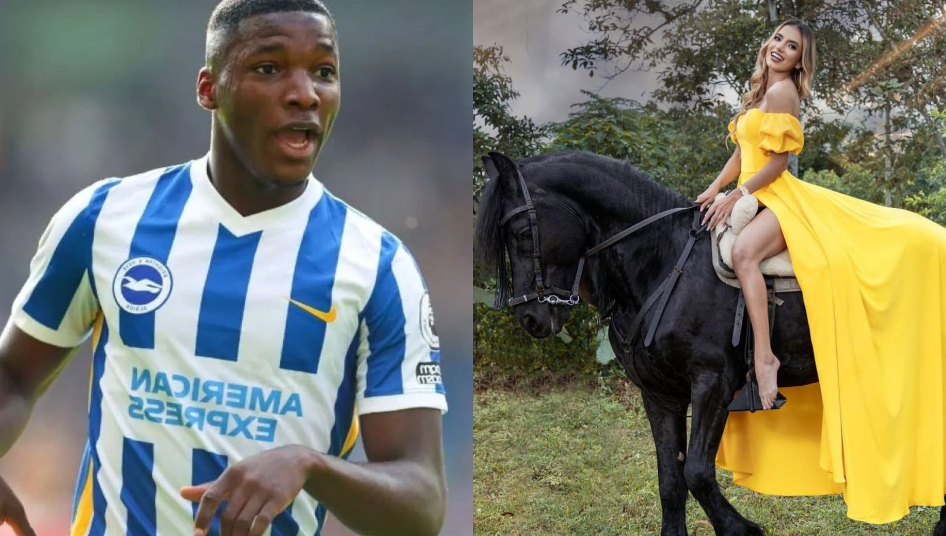 El ecuatoriano está bien acompañado mientras juega con el Brighton en la Premier League inglesa
