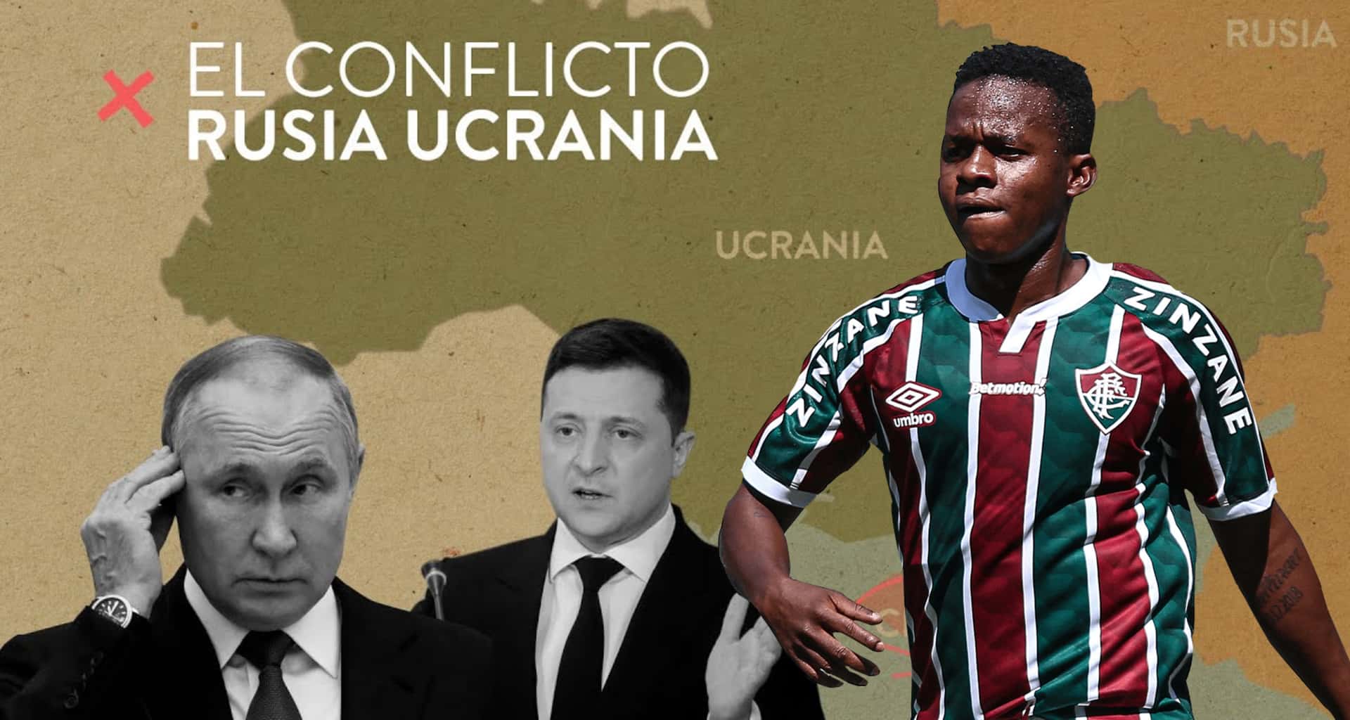 El ecuatoriano no está en Ucrania, pero su domicilio no está tan lejanos del conflicto bélico