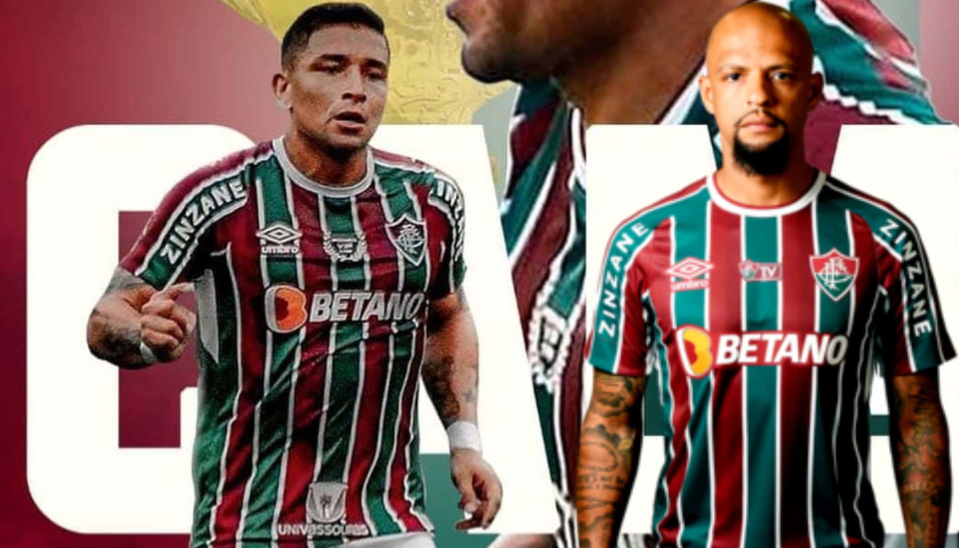 El ecuatoriano festejó su primer título de manera oficial, con uno de sus mejores amigos en Brasil, Felipe Melo