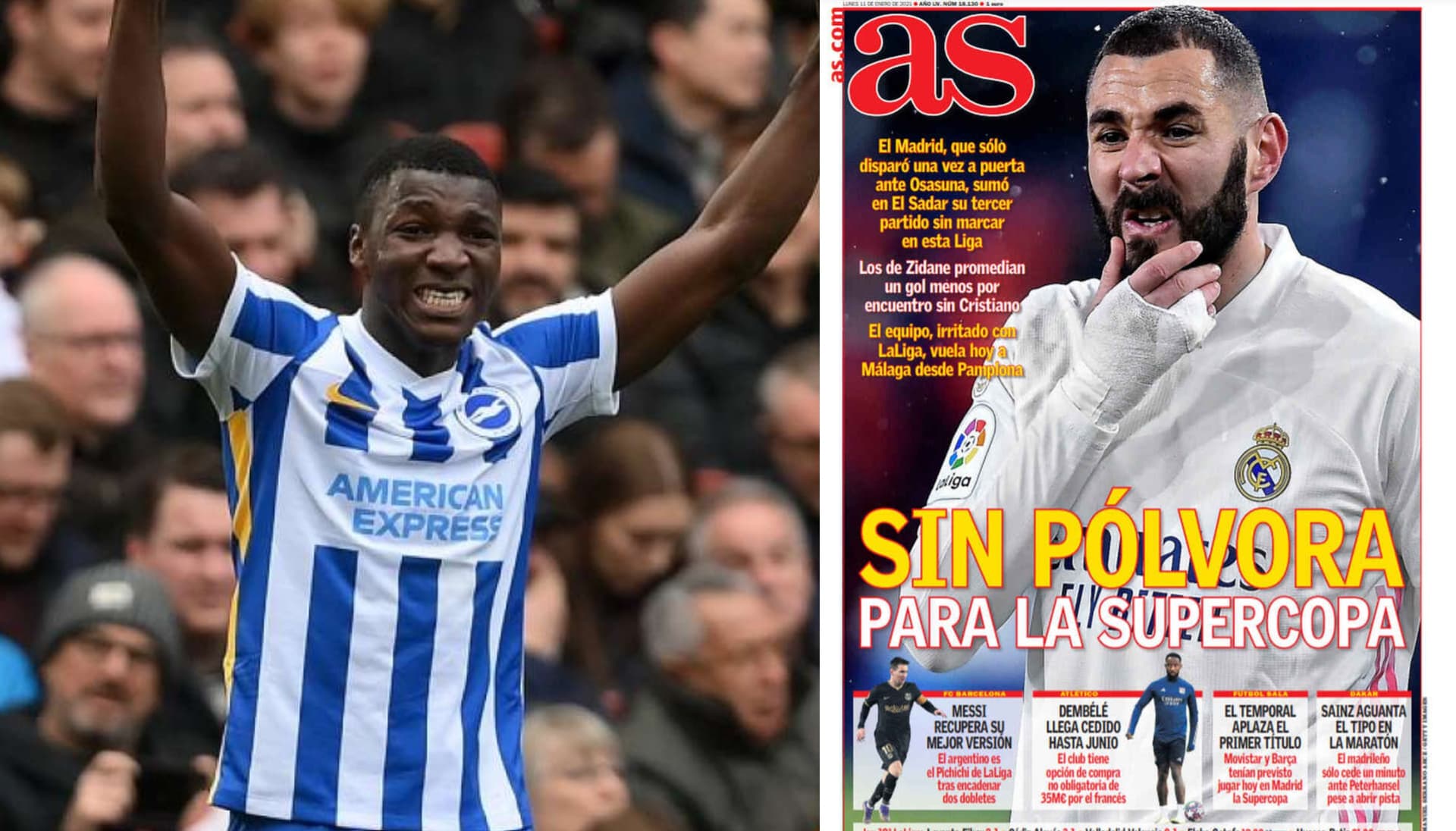 El ecuatoriano fue tendencia a nivel internacional luego de su primer gol en la Premier League