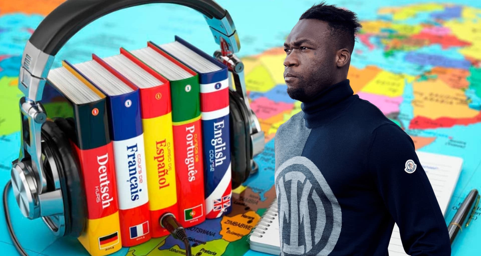 El ecuatoriano habla español, inglés y portugués a la perfección