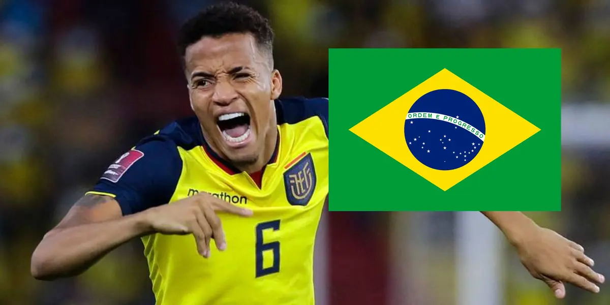 El ecuatoriano hizo un gran debut con su equipo en Brasil y posiblemente esté en la próxima convocatoria