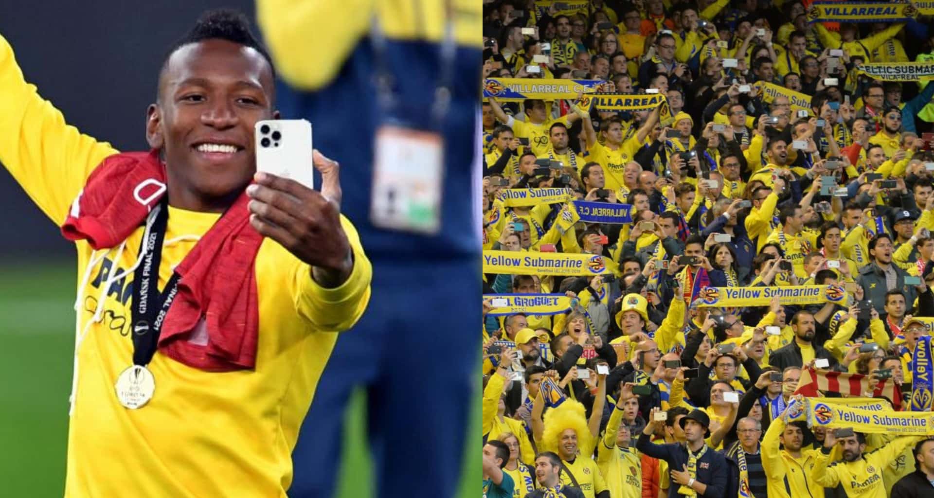 El ecuatoriano jugó un gran partido con el Villarreal y en una jugada hizo que la hinchada lo aplaudiera