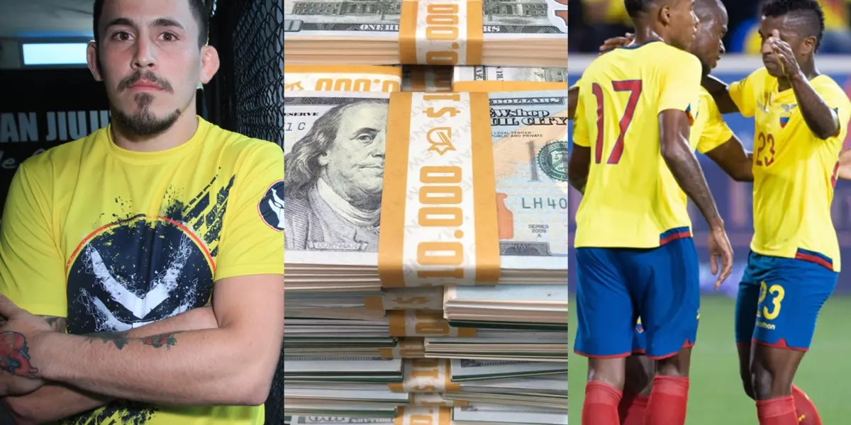 El ecuatoriano le dio una alegría al país, mientras que la selección ecuatoriana sigue buscando a un entrenador y ganó un buen dinero ¿más o menos que un jugador?