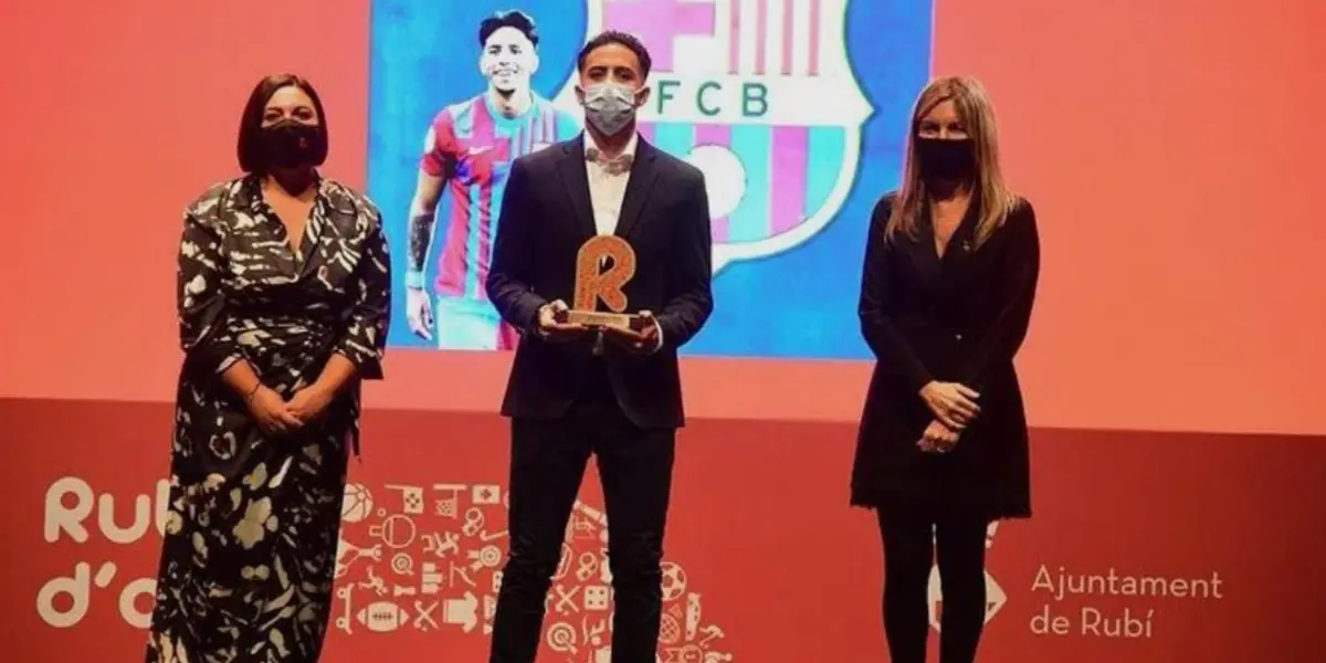 El ecuatoriano se hizo acreedor a un galardón en el FC Barcelona y posiblemente podría subir al primer equipo