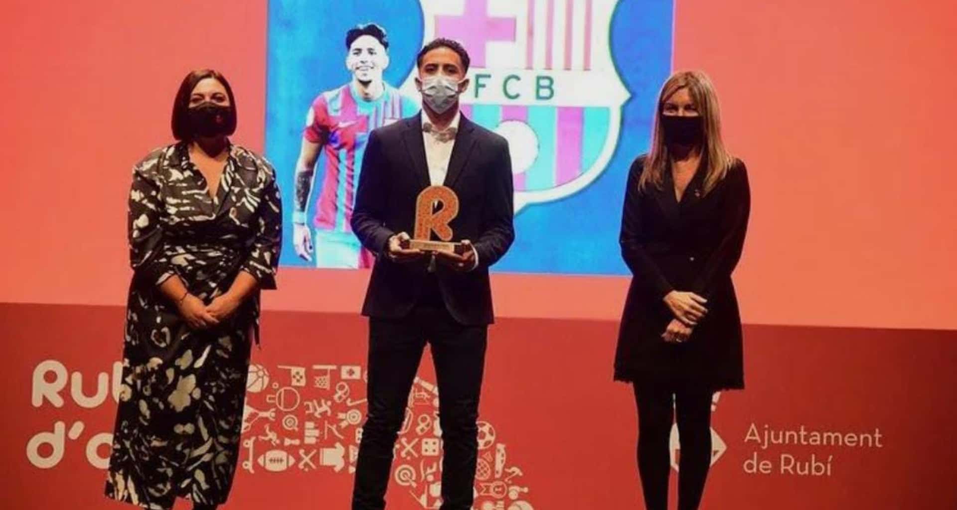 El ecuatoriano se hizo acreedor a un galardón en el FC Barcelona y posiblemente podría subir al primer equipo