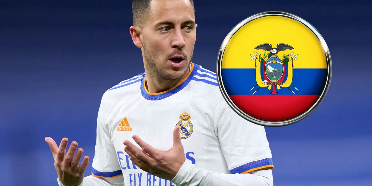 El ecuatoriano tuvo la oportunidad de hablar con una de las figuras del Real Madrid