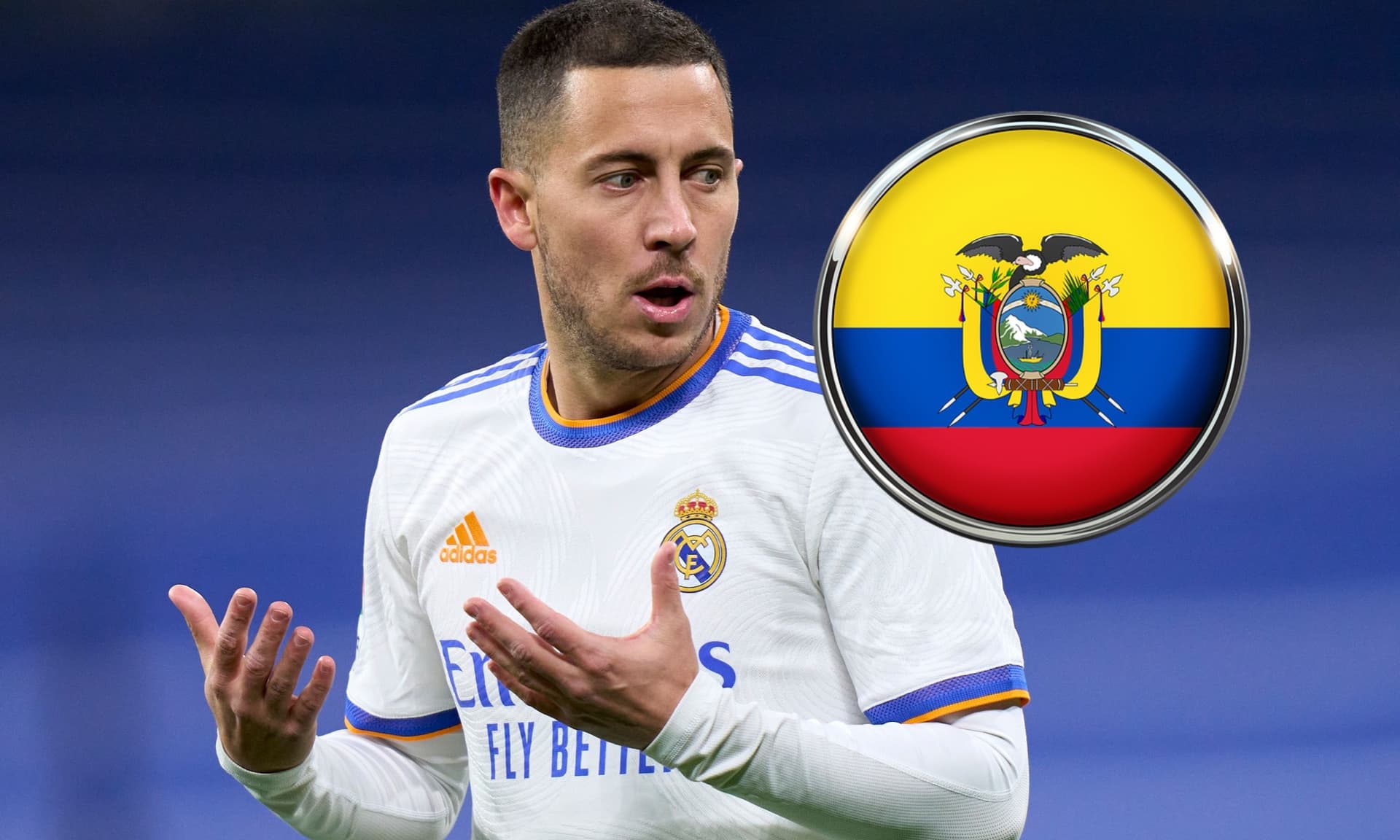 El ecuatoriano tuvo la oportunidad de hablar con una de las figuras del Real Madrid