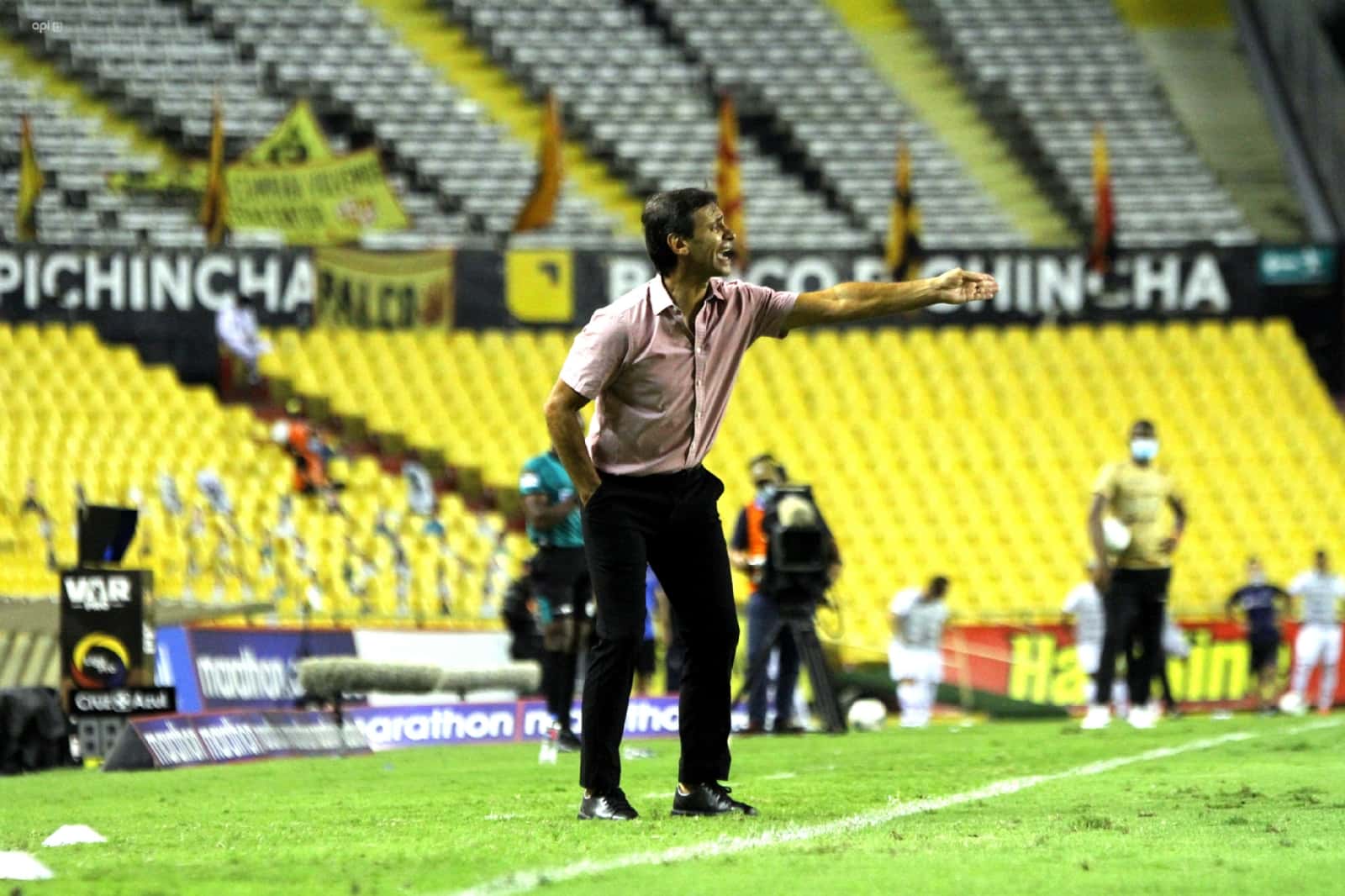 El entrenador argentino dejó escapar la oportunidad de sacar ventaja en la final de la LigaPro