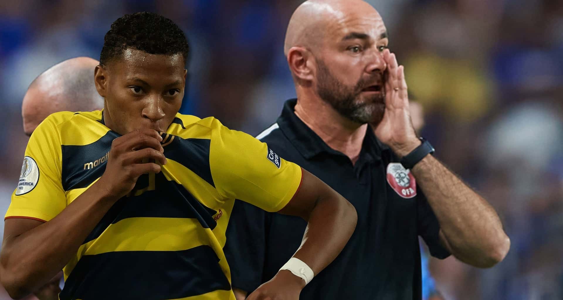El entrenador de la Selección de Qatar habló sobre la Selección Ecuatoriana previo a su debut