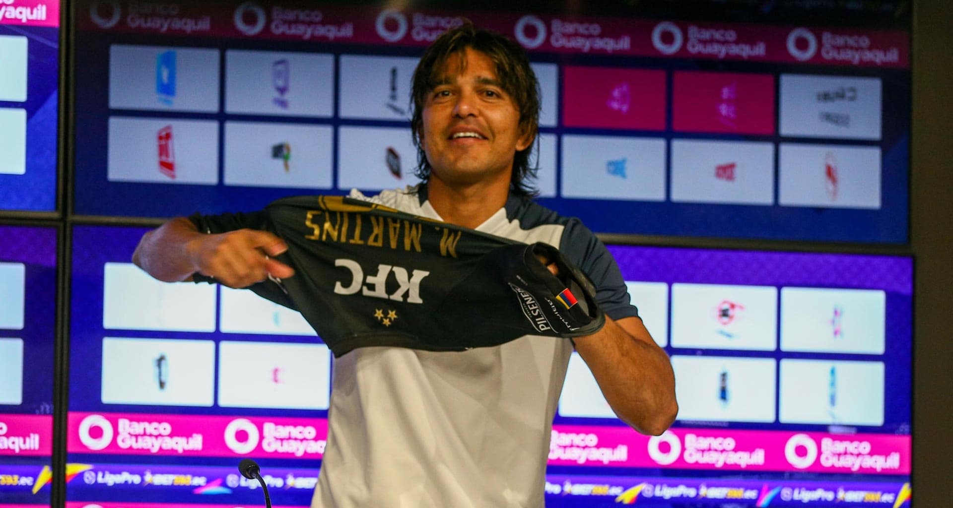 El equipo del que es hincha Marcelo Moreno Martins