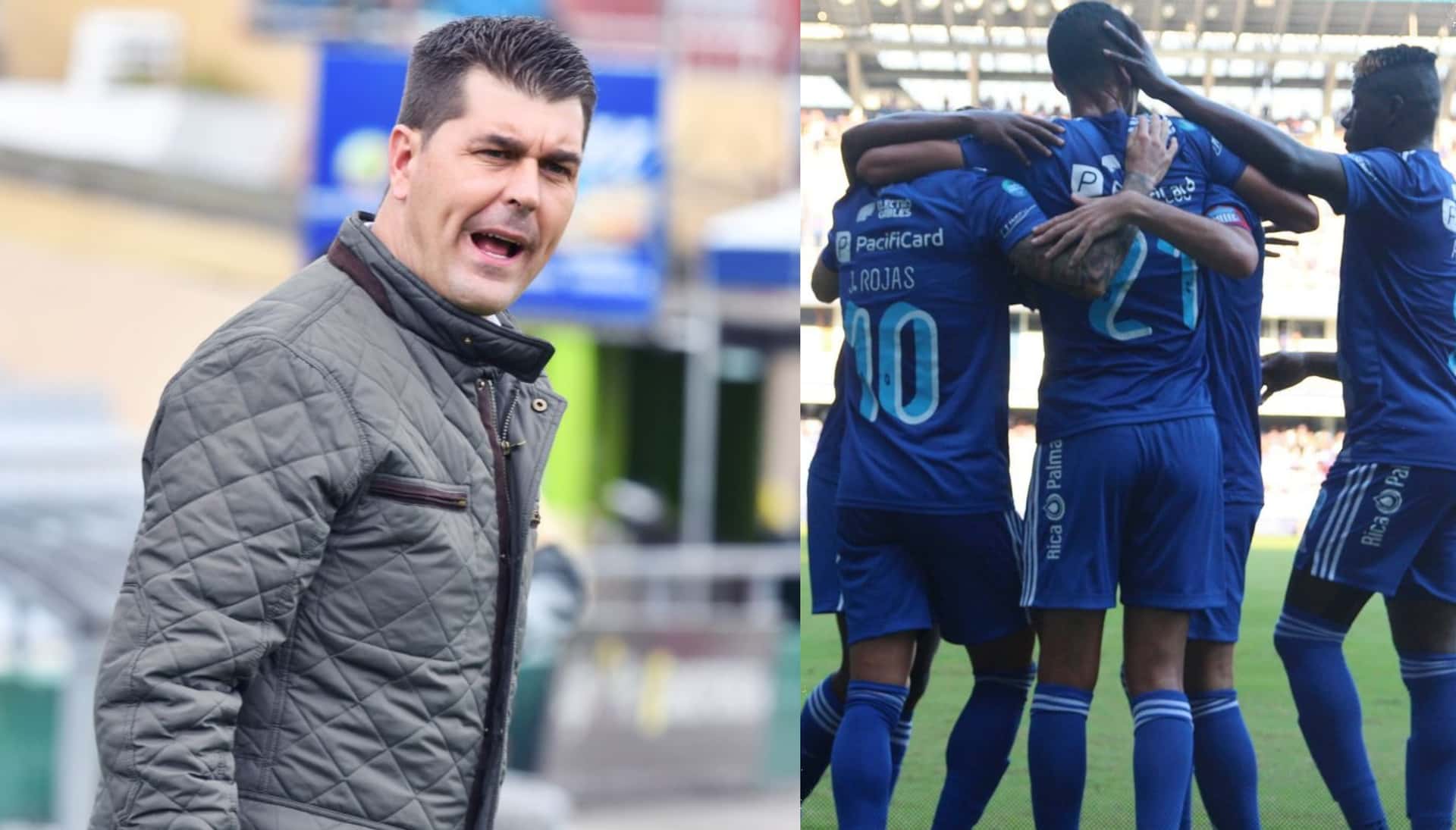 El equipo 'eléctrico' tuvo que afrontar el partido frente a Aucas con jugador menos desde los primeros minutos y Rescalvo tomó una decisión polémica