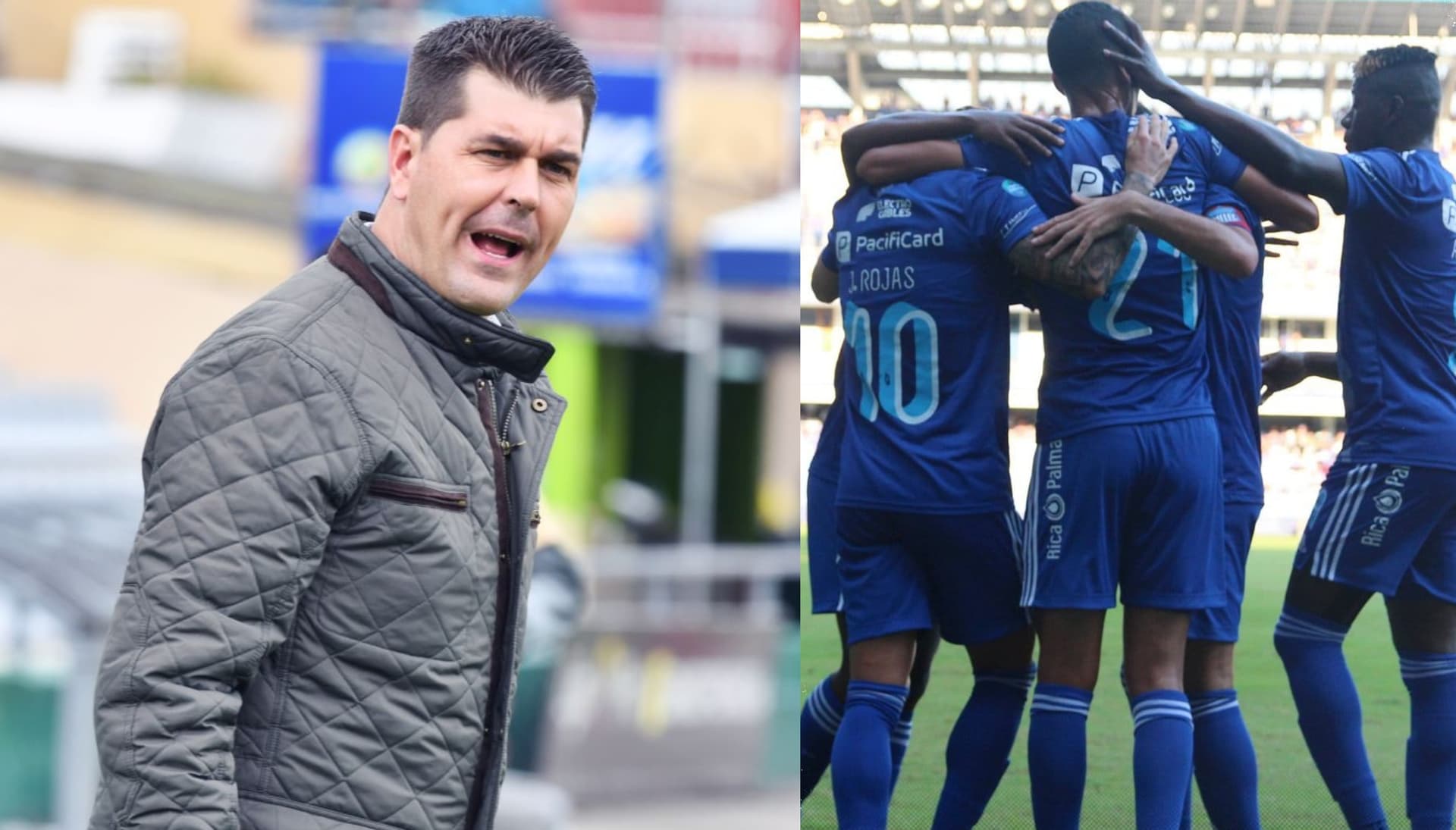 El equipo 'eléctrico' tuvo que afrontar el partido frente a Aucas con jugador menos desde los primeros minutos y Rescalvo tomó una decisión polémica