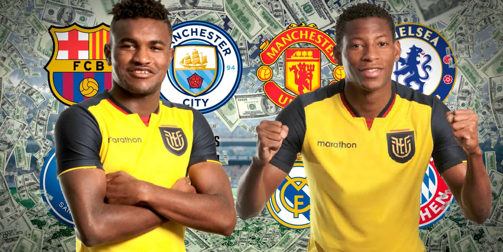 El equipo europeo quiere juntar a los dos ecuatorianos