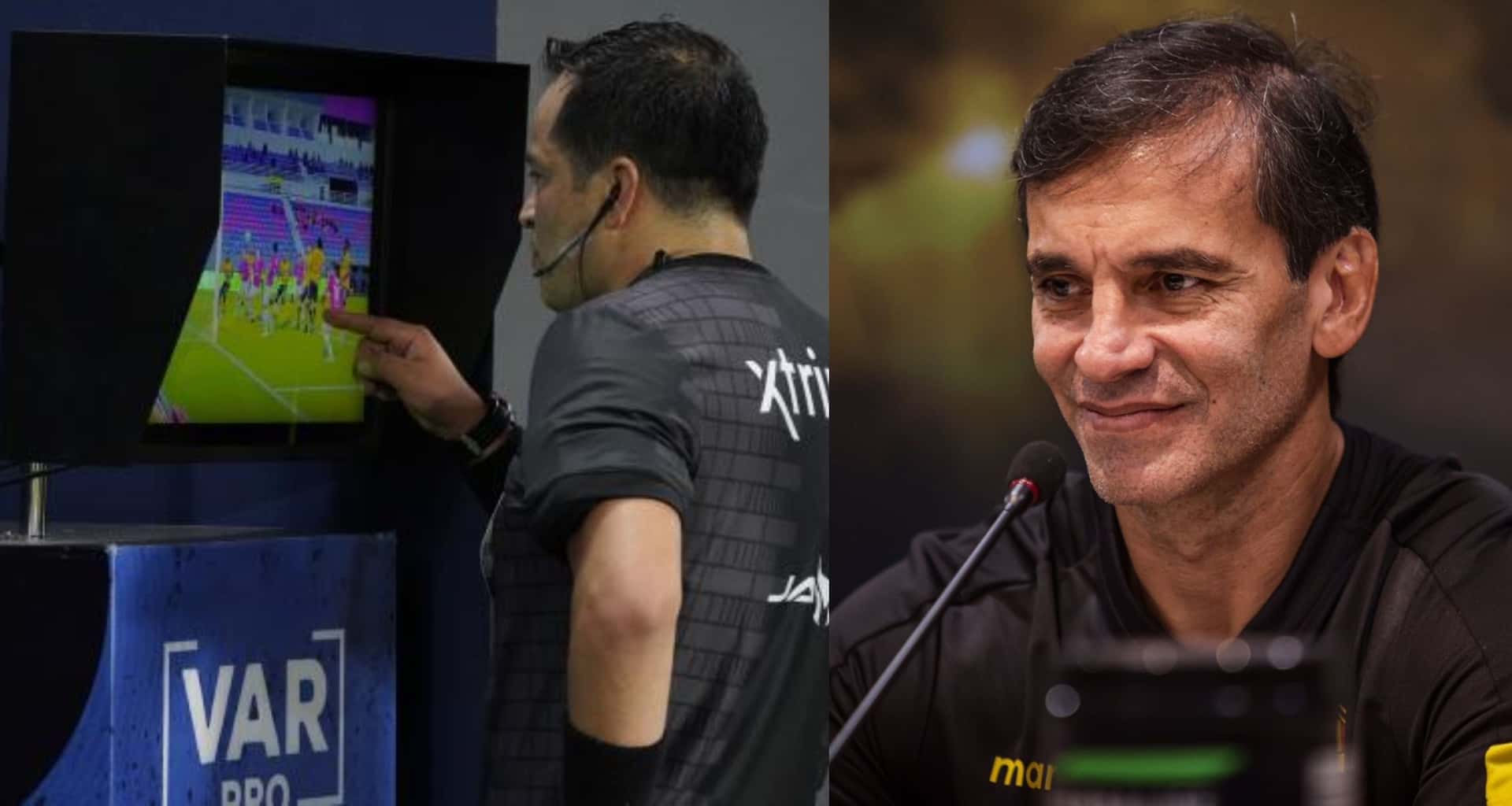 El estratega argentino fue bastante crítico con arbitraje ante Independiente del Valle'