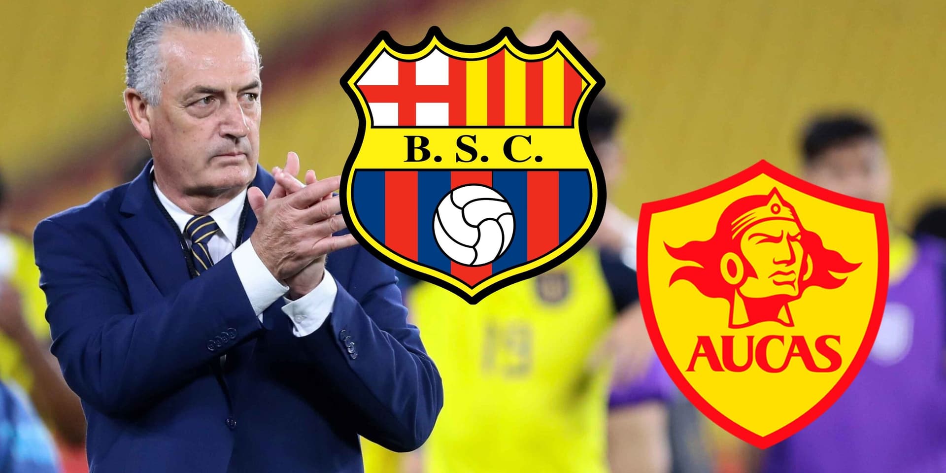 El estratega argentino habló de la final entre Aucas y Barcelona SC, mira lo que dijo