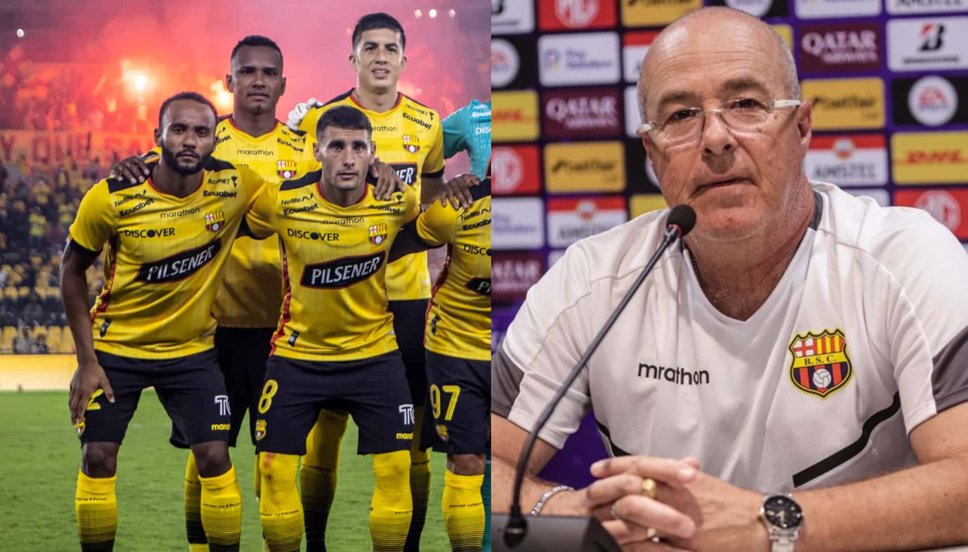 El estratega de Barcelona SC por fin recibió buenas noticias luego de una mala racha en la que se encontraba el 'Ídolo'