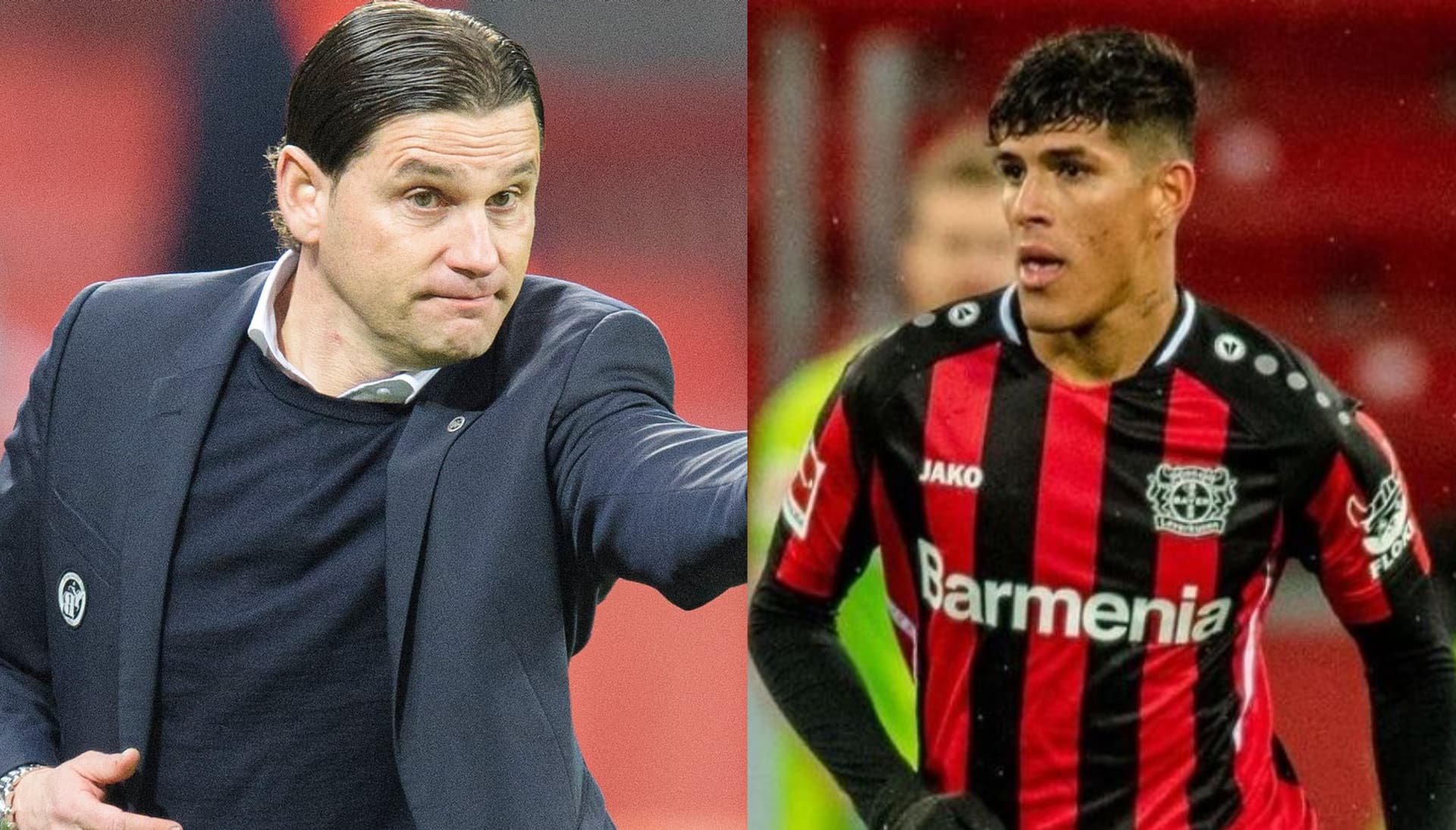 El estratega del Bayer Leverkusen recuperó a Piero Hincapié luego de ser baja el anterior partido por acumulación de tarjetas amarillas