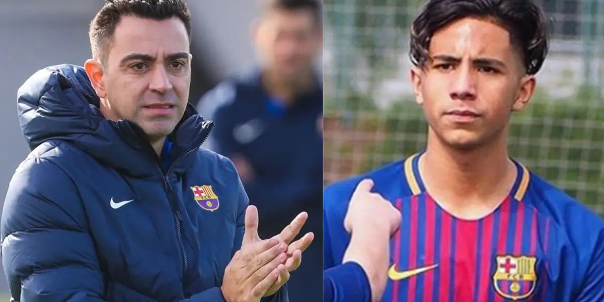 El estratega del FC Barcelona le dio la mejor noticia al jugador de raíces ecuatorianas