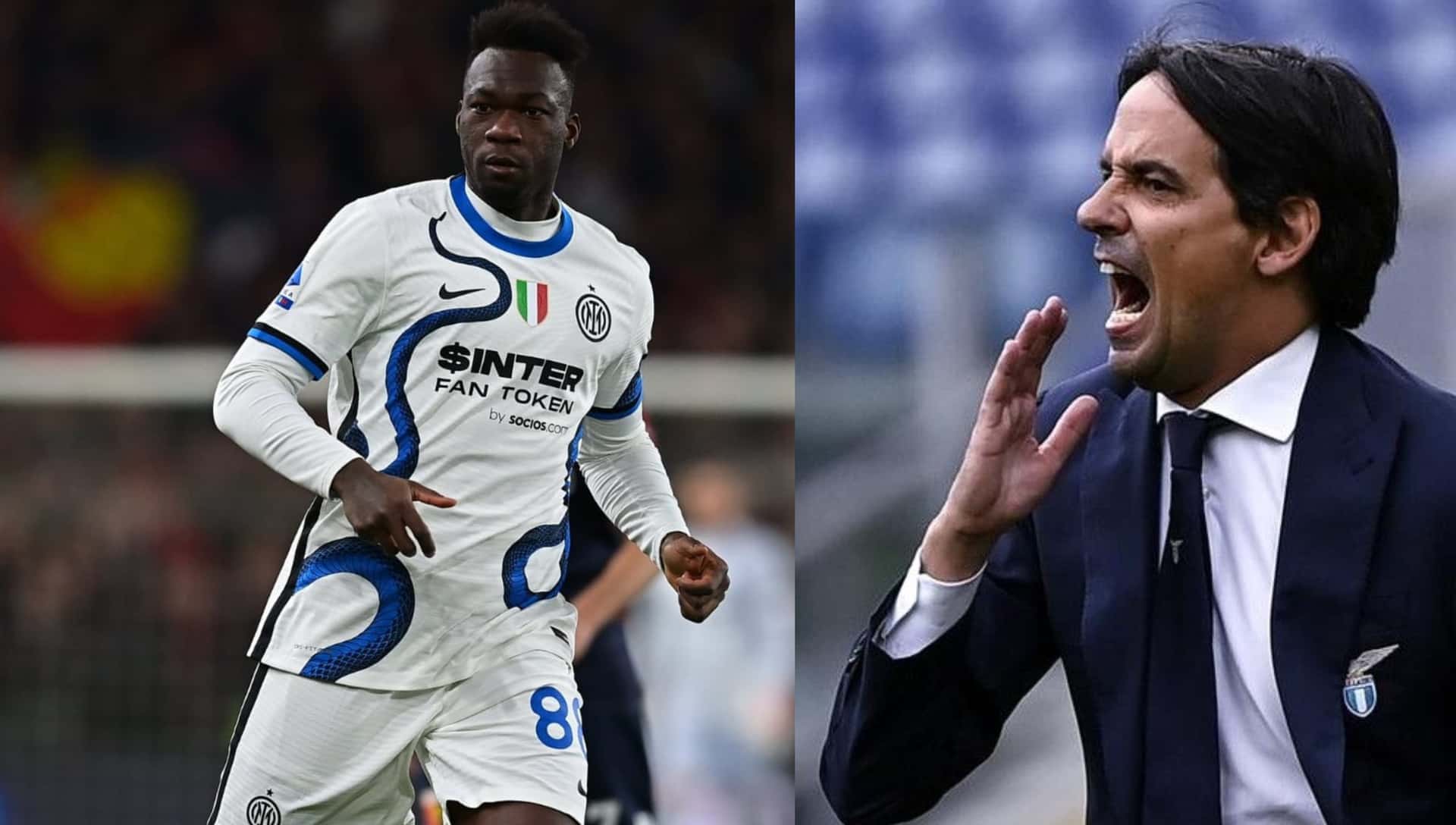 El estratega del Inter de Milán se acordó que tenía a Felipe Caicedo en la banca