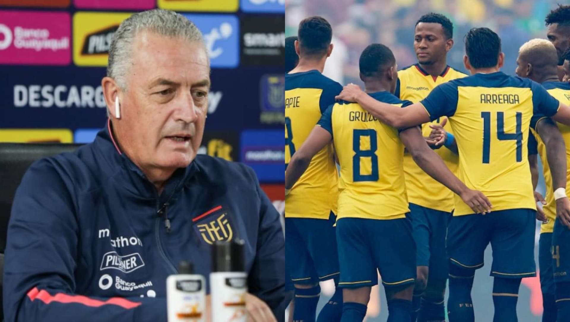 El estratega de la selección ecuatoriana ya tiene definida su alineación frente a Arabia Saudita
