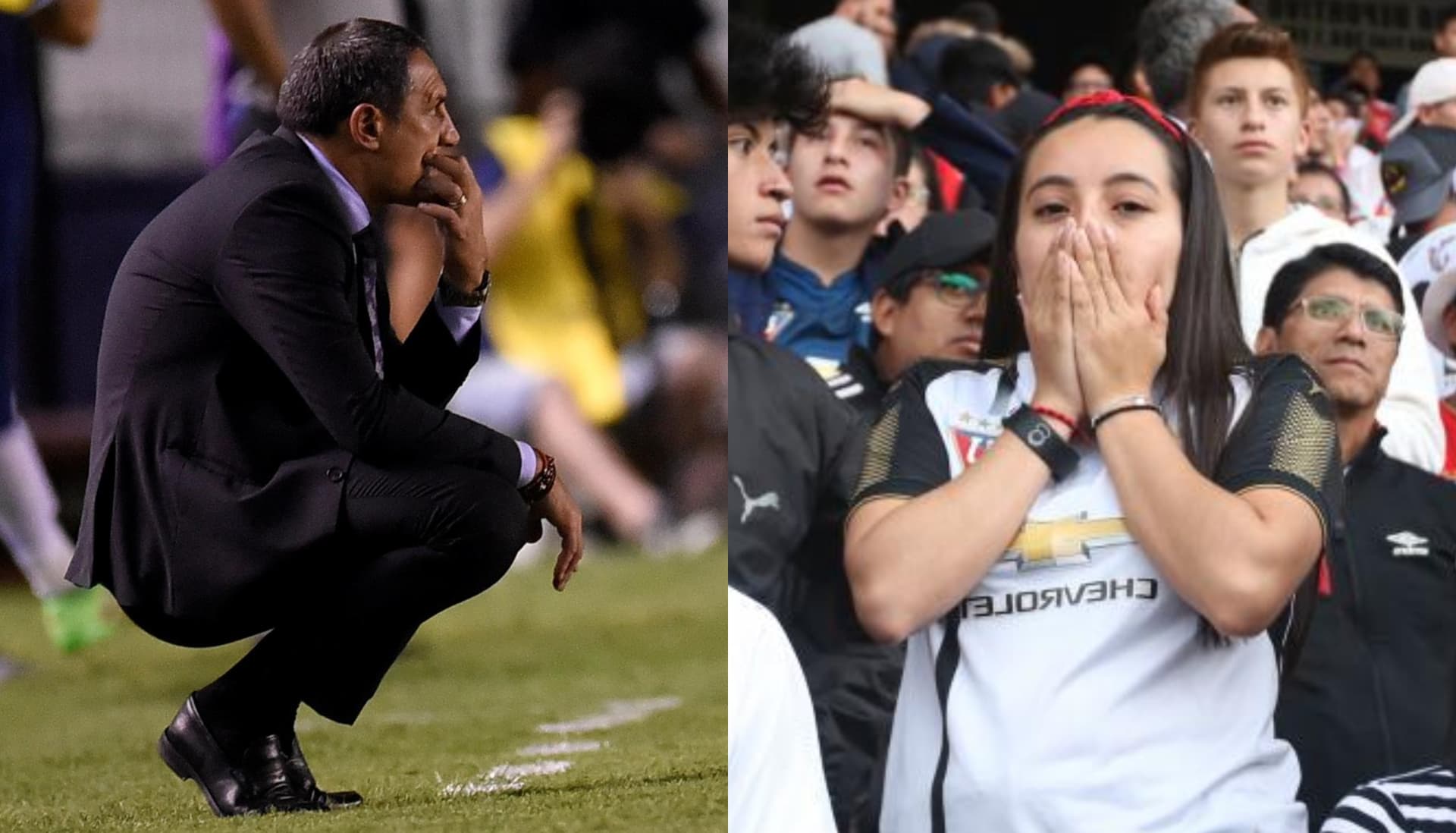 El estratega de Liga de Quito no ha tenido una buena relación con la hinchada, pero, mandarlo no es tan sencillo