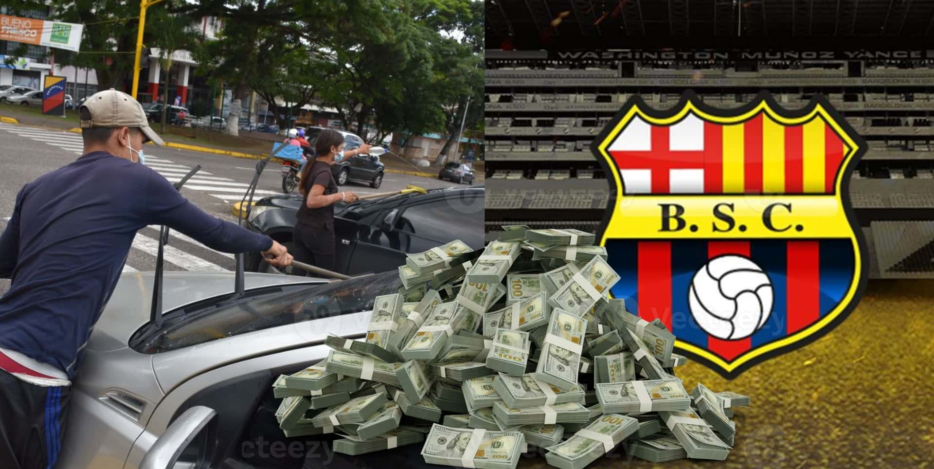 El ex entrenador de Barcelona SC lavaba autos en Uruguay