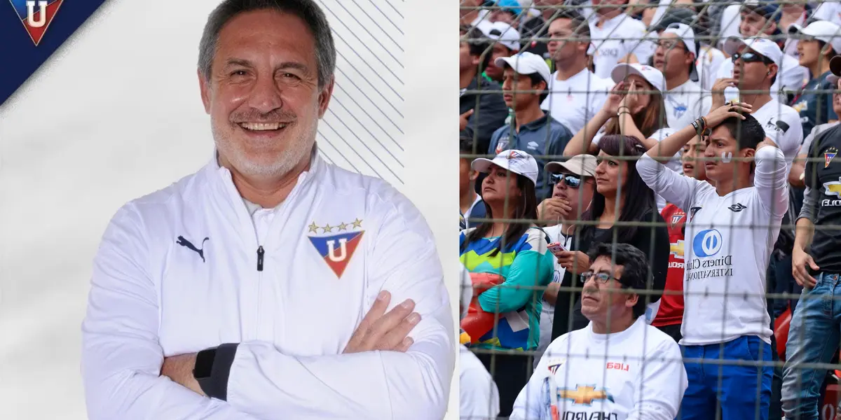 El ex estratega de Liga de Quito dejó amarrado un jugador en LDU por 4 años