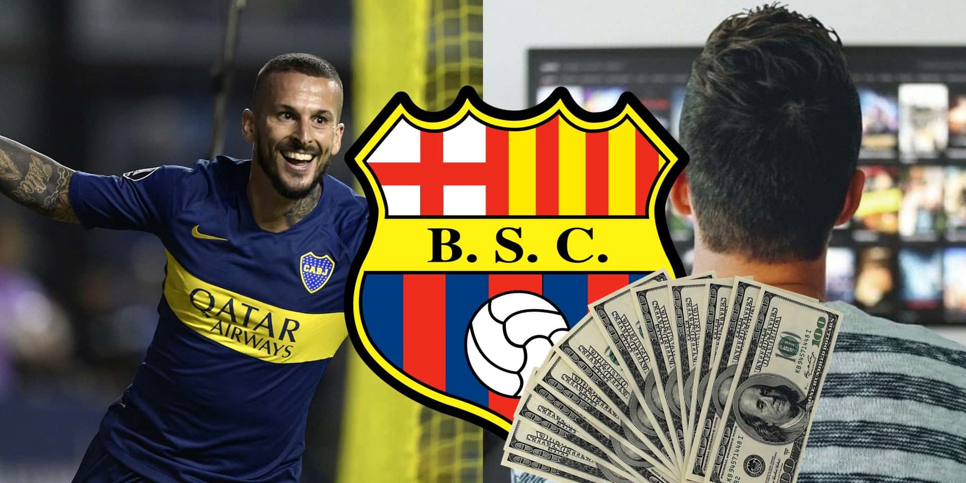 El ex jugador de Barcelona SC hoy se forra en la TV