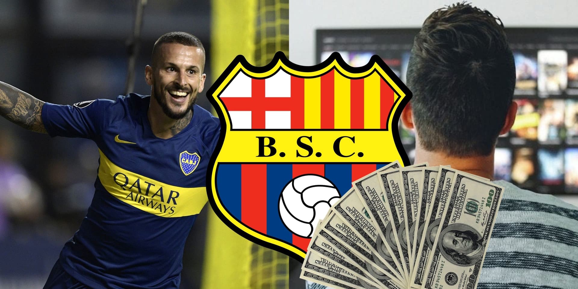 El ex jugador de Barcelona SC hoy se forra en la TV