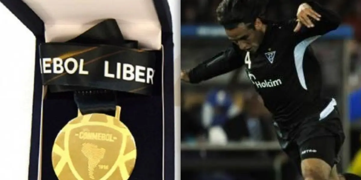 El ex jugador de Liga Deportiva Universitaria de Quito confesó que hizo con su medalla