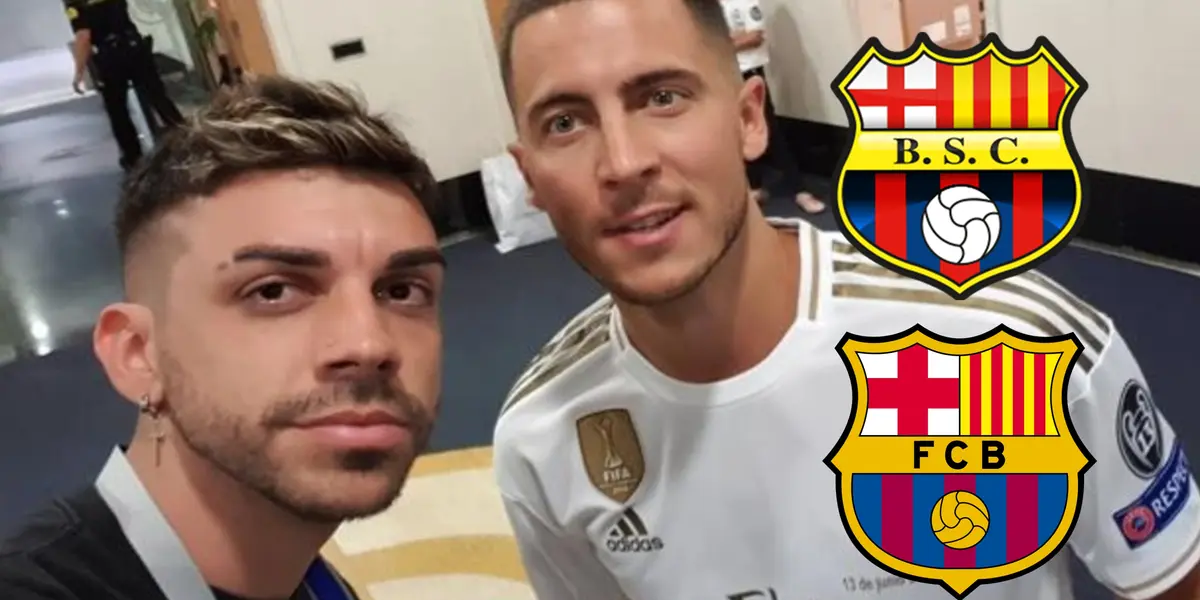 El famoso streamer DjMaRiiO se refirió a la similitud entre los nombres de Barcelona SC con el Barça de España y les puso un apodo que no gustará a los hinchas