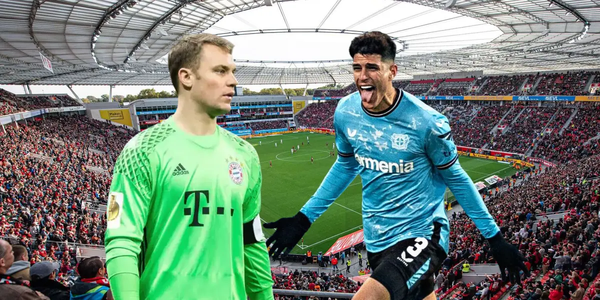 (VIDEO) Le hicieron un gol a Neuer y así festejó Piero Hincapié y el Leverkusen