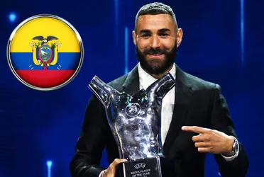 El ‘Gato’ como le dicen fue elegido jugador el mejor de la UEFA, sin embargo, no le pudo marcar a un golero ecuatoriano