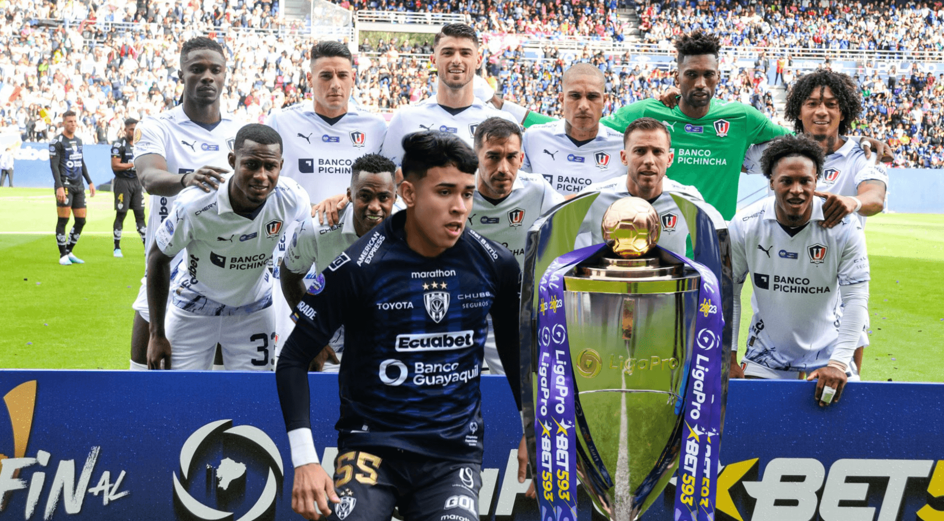 El gesto de Kendry Páez antes de la final entre Liga de Quito vs IDV