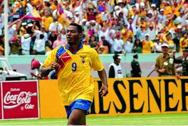 El goleador ecuatoriano será recordado por sus goles con la selección ecuatoriana