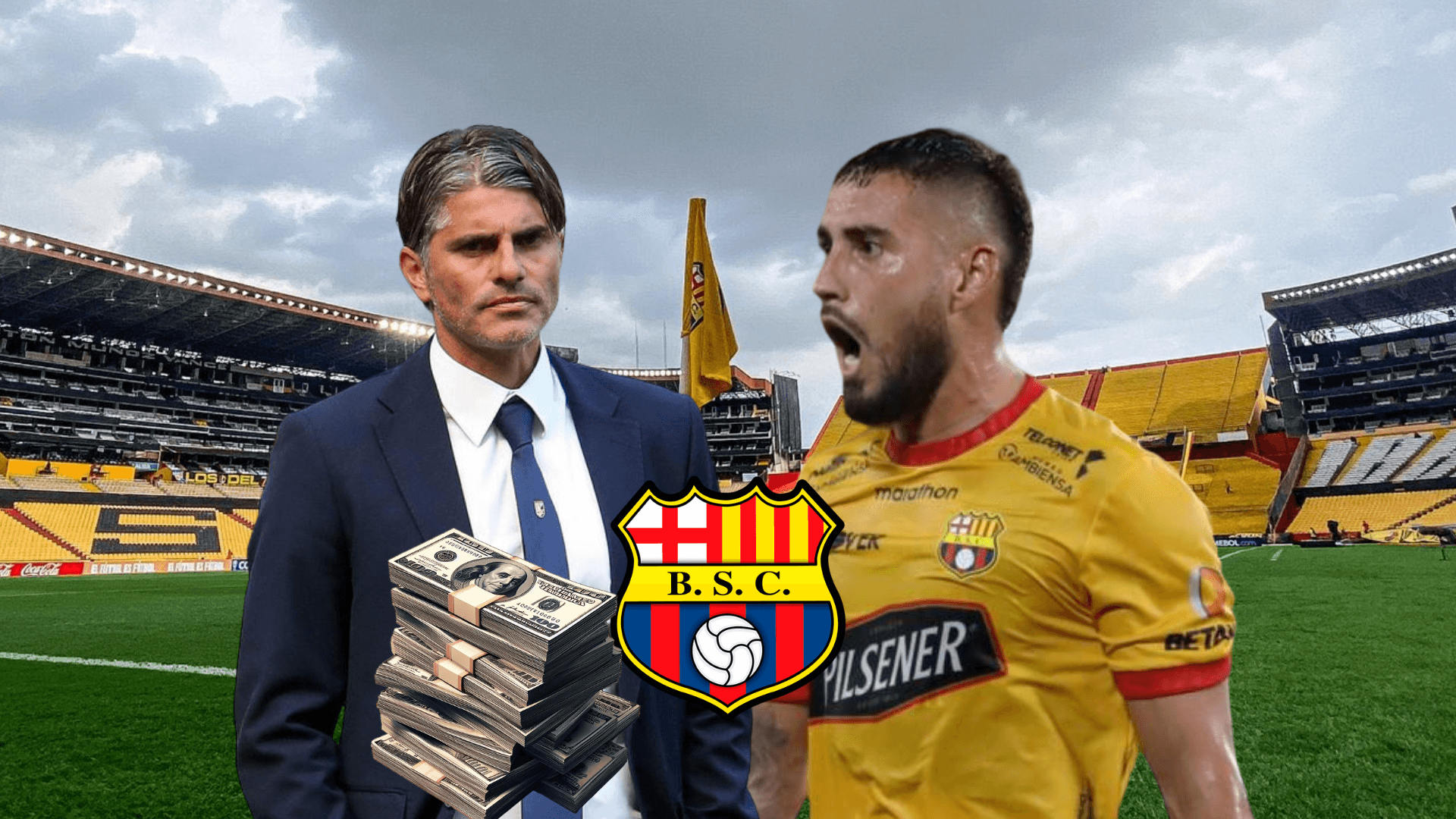 El goleador que podría llegar a Barcelona SC y reemplazar al Polaco
