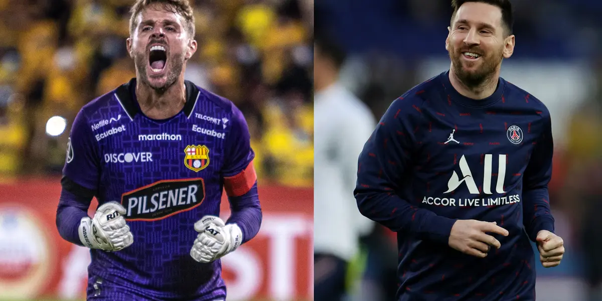 El golero del 'Ídolo' comparte el mismo trabajo que Lionel Messi en Ecuador 