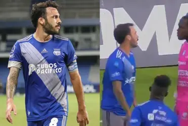 El golero de Macará protagonizó un problema con Sebastián Rodríguez cuando anotó su penal