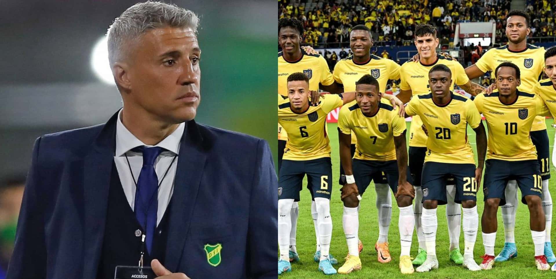 El histórico delantero de Argentina se rindió a los pies de la Selección Ecuatoriana