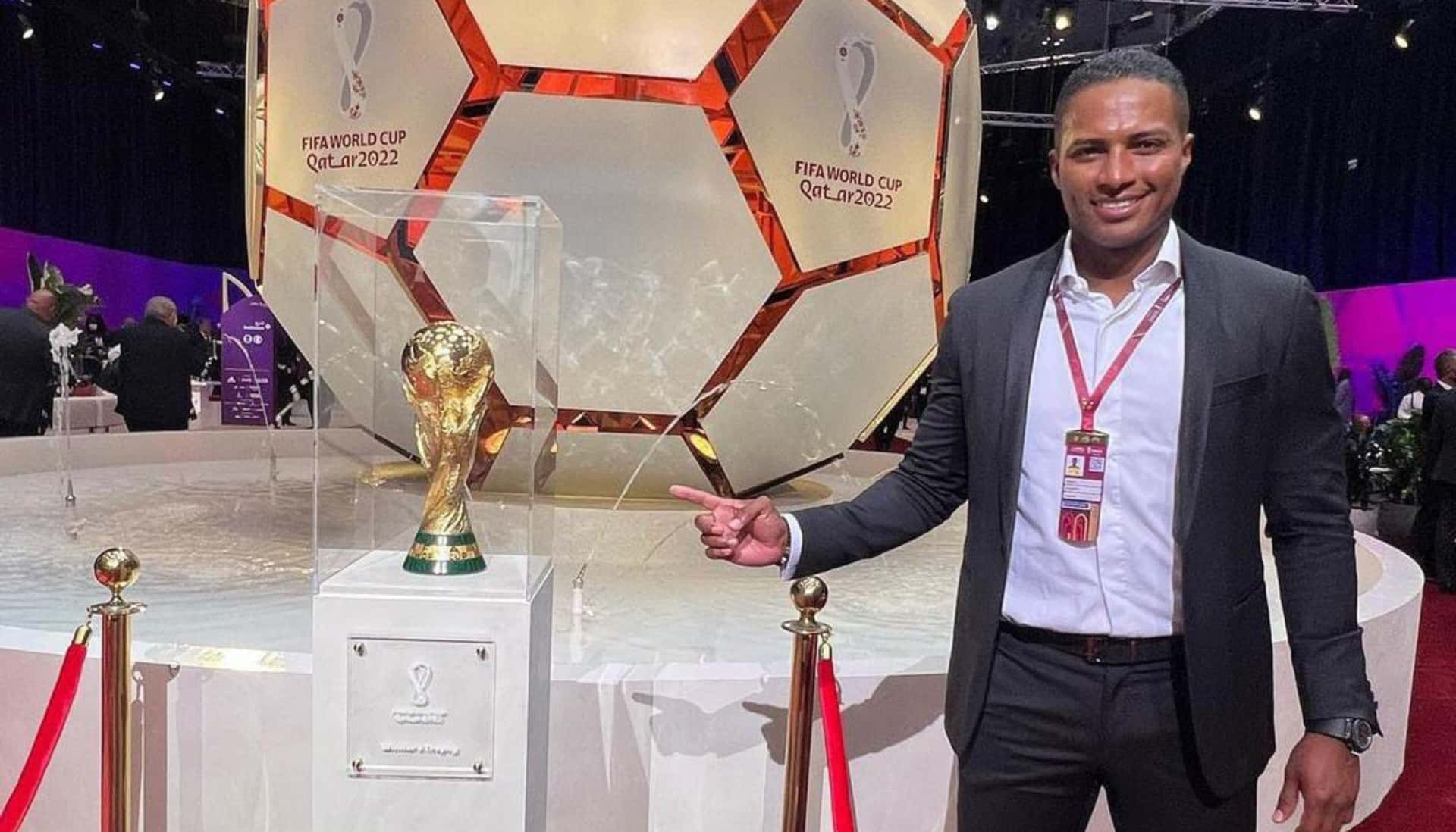 El histórico jugador de la Tri estuvo en el sorteo de la fase de grupos del Mundial de Catar