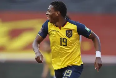 El joven jugador ecuatoriano presente en la victoria de Ecuador frente a Colombia